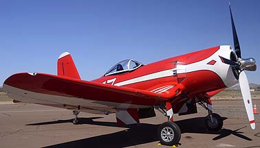 Goodyear F2G-1 Corsair NX5588N Race 57, Cactus Fly-in, March 2, 2012